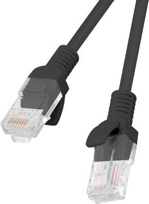 Lanberg PCU6-10CC-0500-BK Netzwerkkabel Schwarz 5 m Cat6 U/UTP (UTP) (PCU6-10CC-0500-BK)