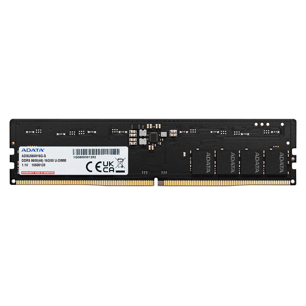 ADATA AD5U56008G-S 8 GB RAM 5600 MT/s CL46 288-pin DIMM Schwarz