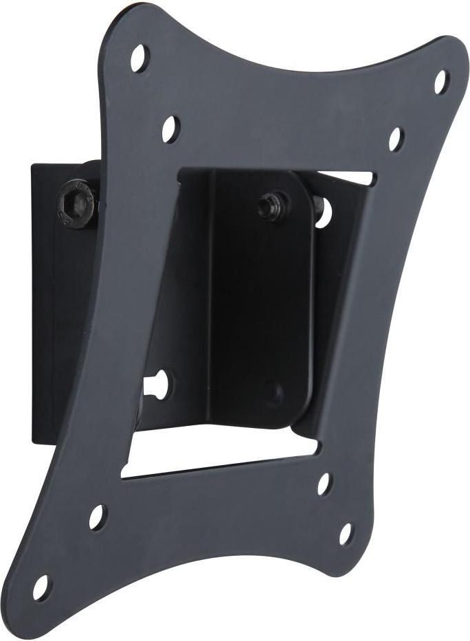 Techly Wandhalterung neigbar für LCD/LED TV 13"-30", bis 15 kg, VESA 100 x 100 mm, Schwarz