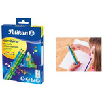 Pelikan Dreikant-Buntstifte combino, 12er Kartonetui Länge: 175 mm, Minenstärke: 4,0 mm, dicker Schaft, - 1 Stück (811194)