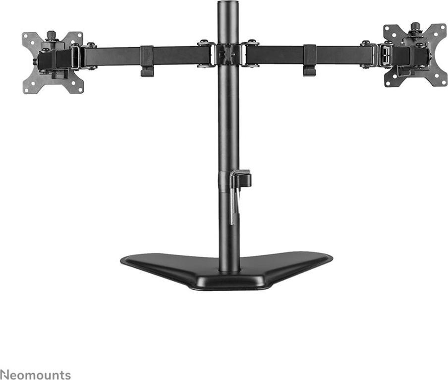 Neomounts FPMA-D550DD 2fach Monitor-Tischhalterung 10"-32" Schwenkbar, Neigbar, Rotierbar Schwarz