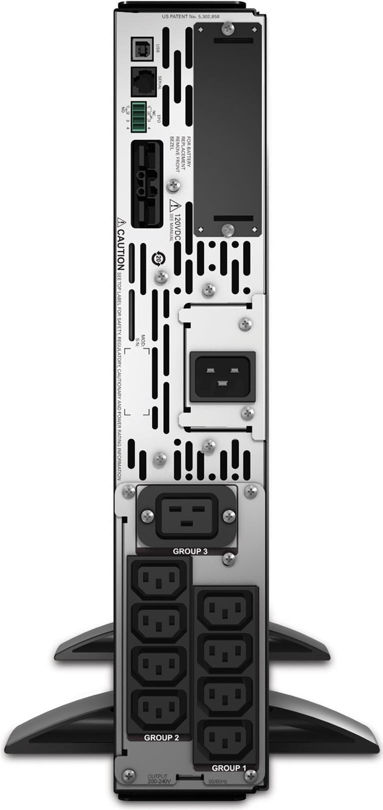 APC Smart-UPS X 3000 Rack/Tower LCD - USV - 3000 VA 2.7 kW Schwarz
