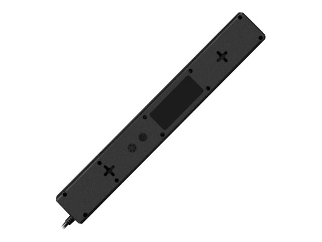 Ever OPTIMA Überspannungsschutz 6-fach 250 V 175 J 1,5 m Schwarz