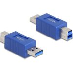 Delock USB 5 Gbps Adapter Typ-A Stecker zu Typ-B gekreuzt (67213)