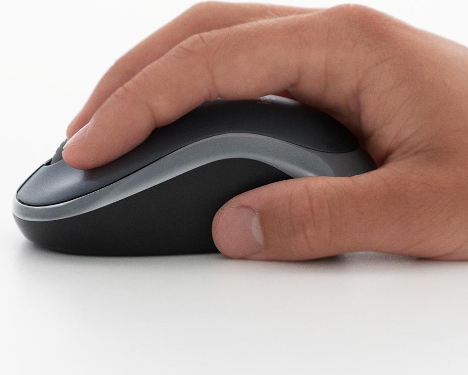 Logitech M185 Kabellose Maus RF Wireless 1000 DPI Blau
