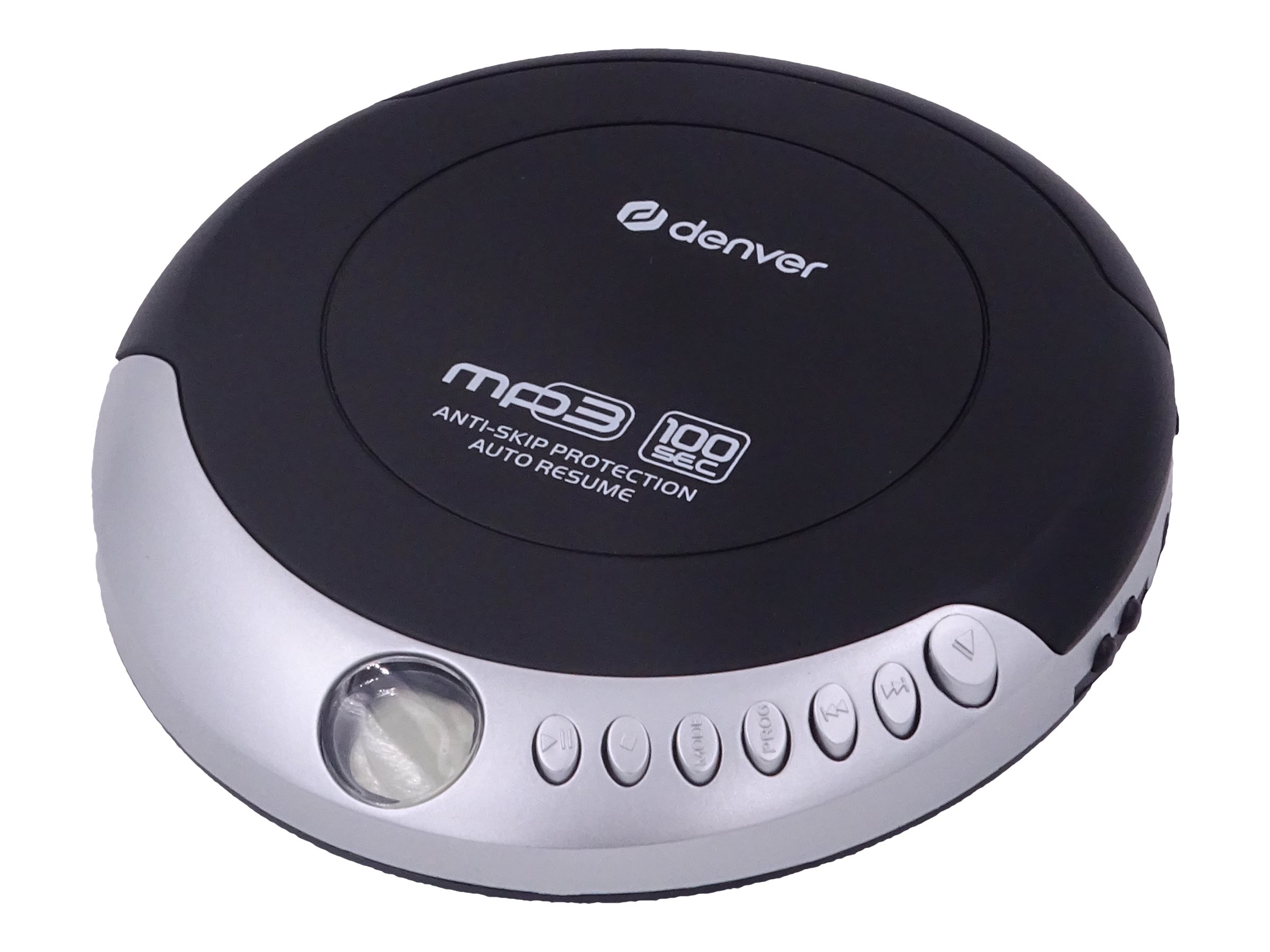 DENVER DMP-391 Tragbarer CD-/MP3-Player Schwarz, Grau