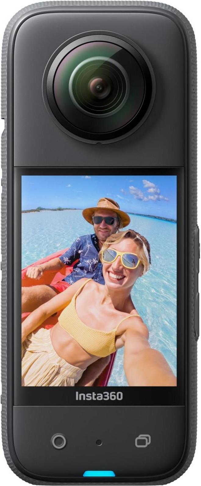 Insta360 X3 360°-Action-Kamera 72 MP 5K Ultra HD WLAN Schwarz