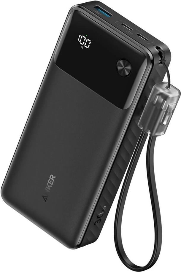 Anker Innovations Power Bank 20 000mAh 30W Black (A1384G11)