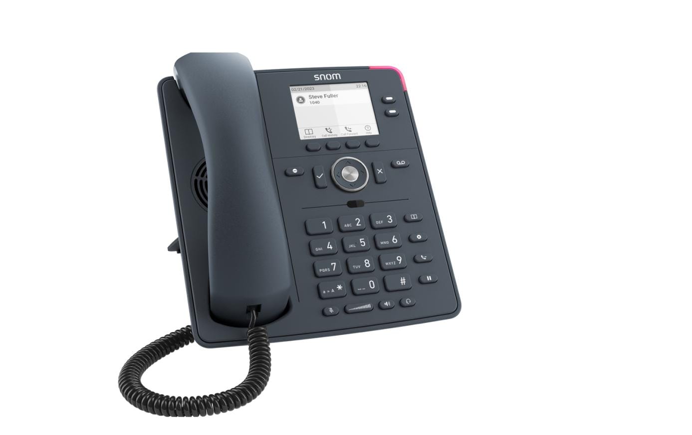 Snom D140 IP-Telefon SIP 2 Leitungen Slate Gray