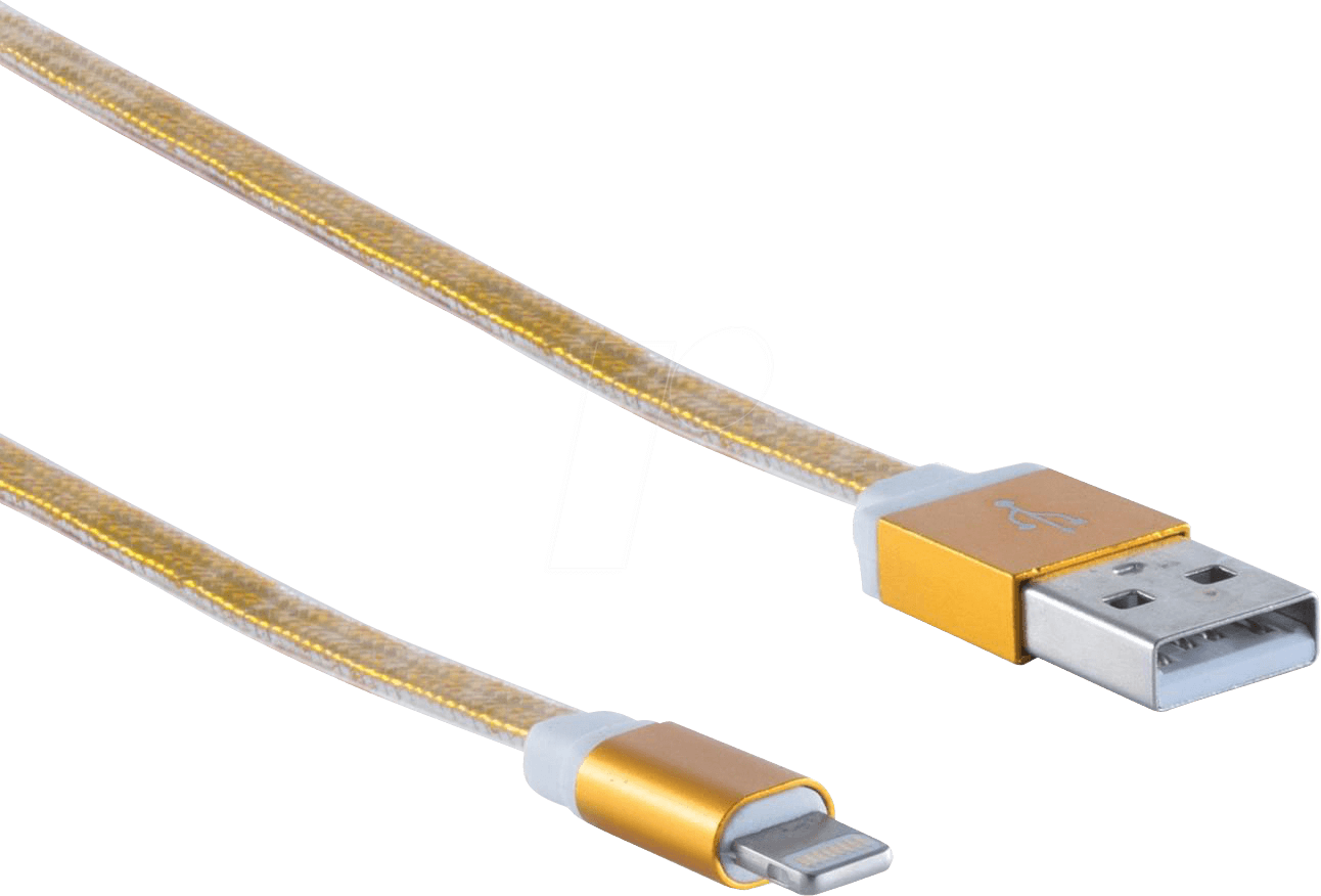 shiverpeaks BS14-50046 Lightning-Kabel 0,9 m Gold (BS14-50046)