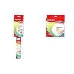 Kores KROMAS Buntstifte, 24er Karton-Etui, 3-eckig weiche Mine, Lindenholz zum leichten Anspitzen - 1 Stück (BB93392)