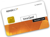 REINERSCT timeCard TransportCard Fuer den kabellosen Datenaustausch zwischen PC und Zeiterfassungsterminal (2 749 600-330)