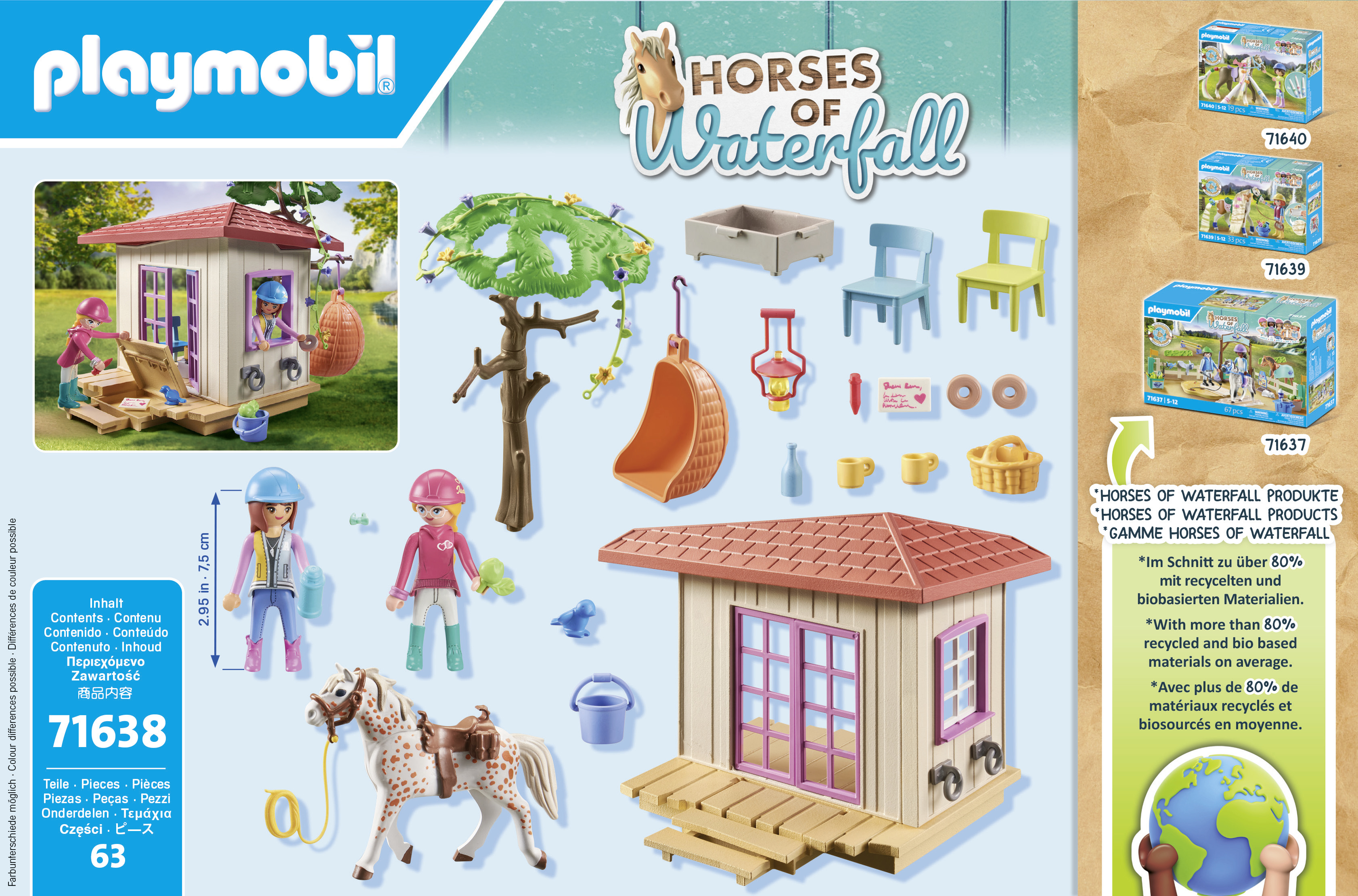 PLAYMOBIL 71638 Geheimes Clubhaus Pferdefans