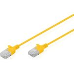 DIGITUS Patchkabel CAT 6 U-UTP Slim 2 m Gelb (DK-1618-020S-Y)