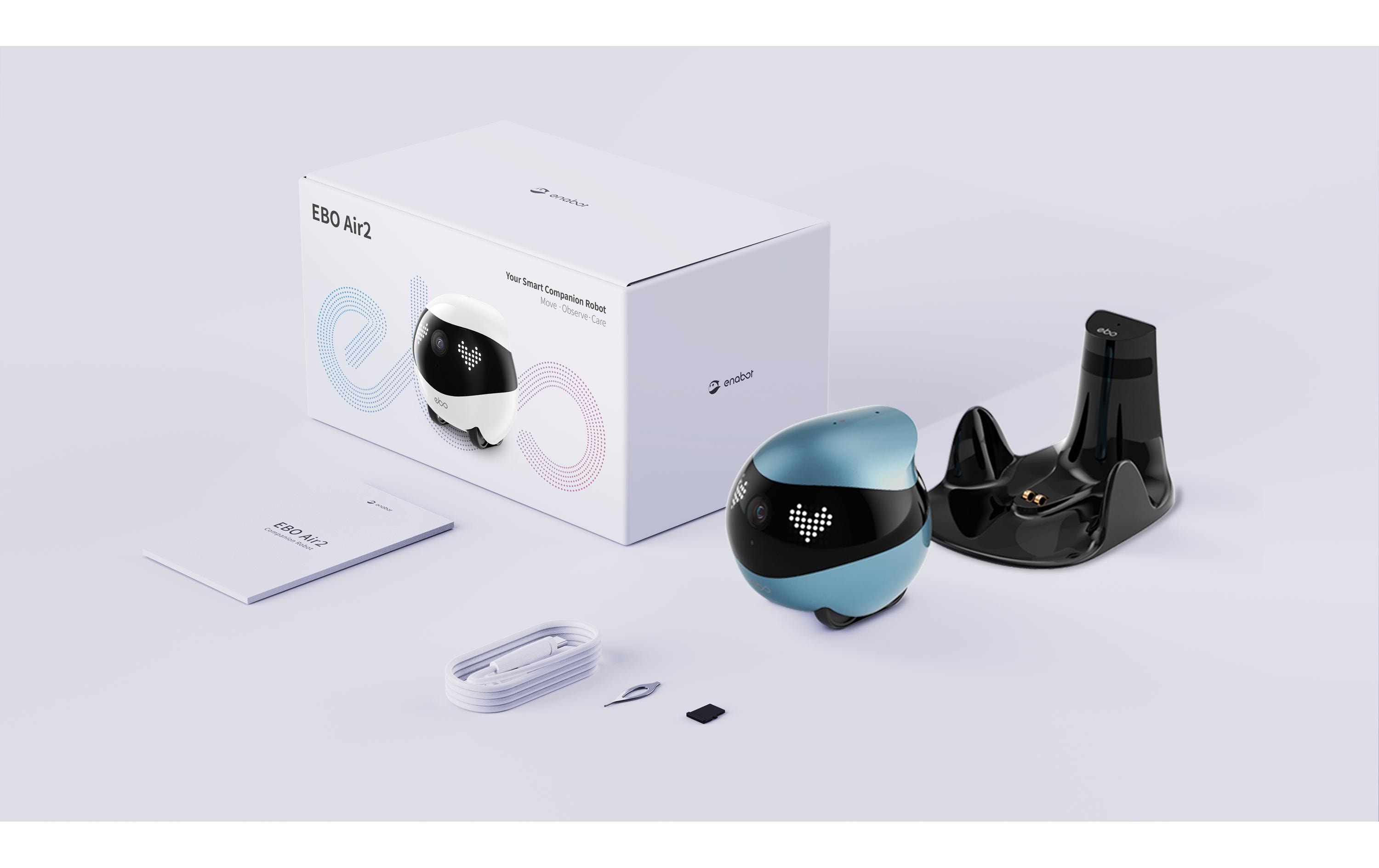 Enabot Ebo Air 2 2K Mobile Netzwerkkamera Blau