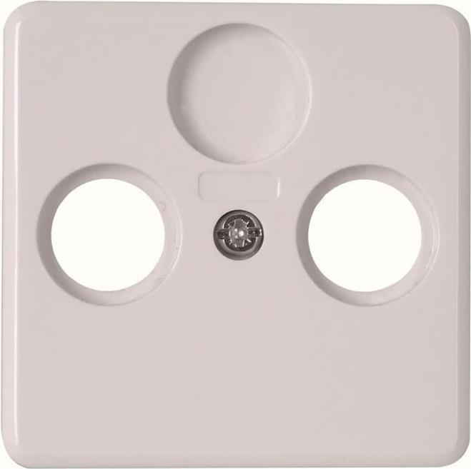 Abdeckung Antennensteckdose TV/RF HK02 arktisweiß (358613000)