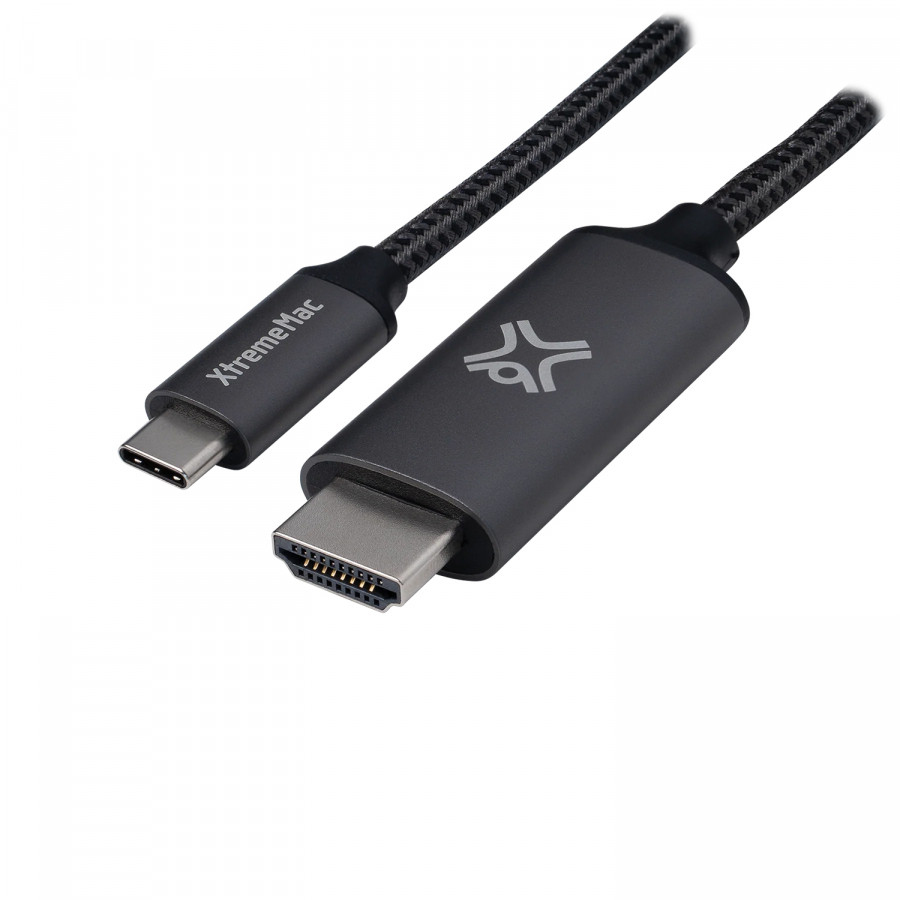 XtremeMac USB-C auf HDMI Adapterkabel 2 m 60 Hz Schwarz