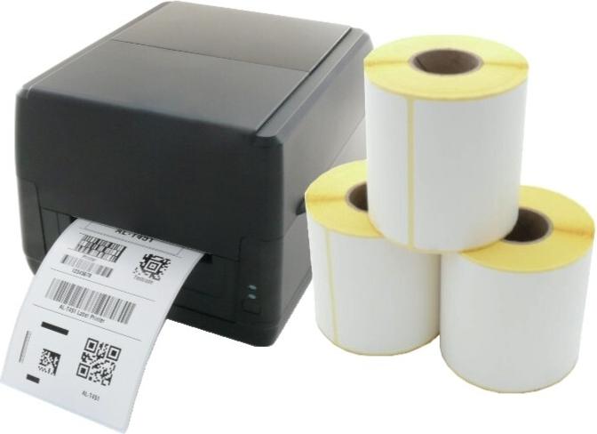 ARTDEV AL-T451 - Versand-Starterset inkl. Thermotransfer-Etikettendrucker und Thermo-Versandetiketten (AL-T451-SHIPPING-STARTER)