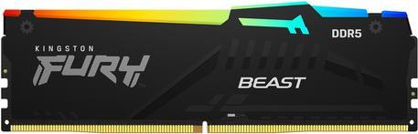 KINGSTON FURY Beast 64GB 5600MT/s DDR5 CL40 DIMM Kit of 4 RGB XMP (KF556C40BBAK4-64)