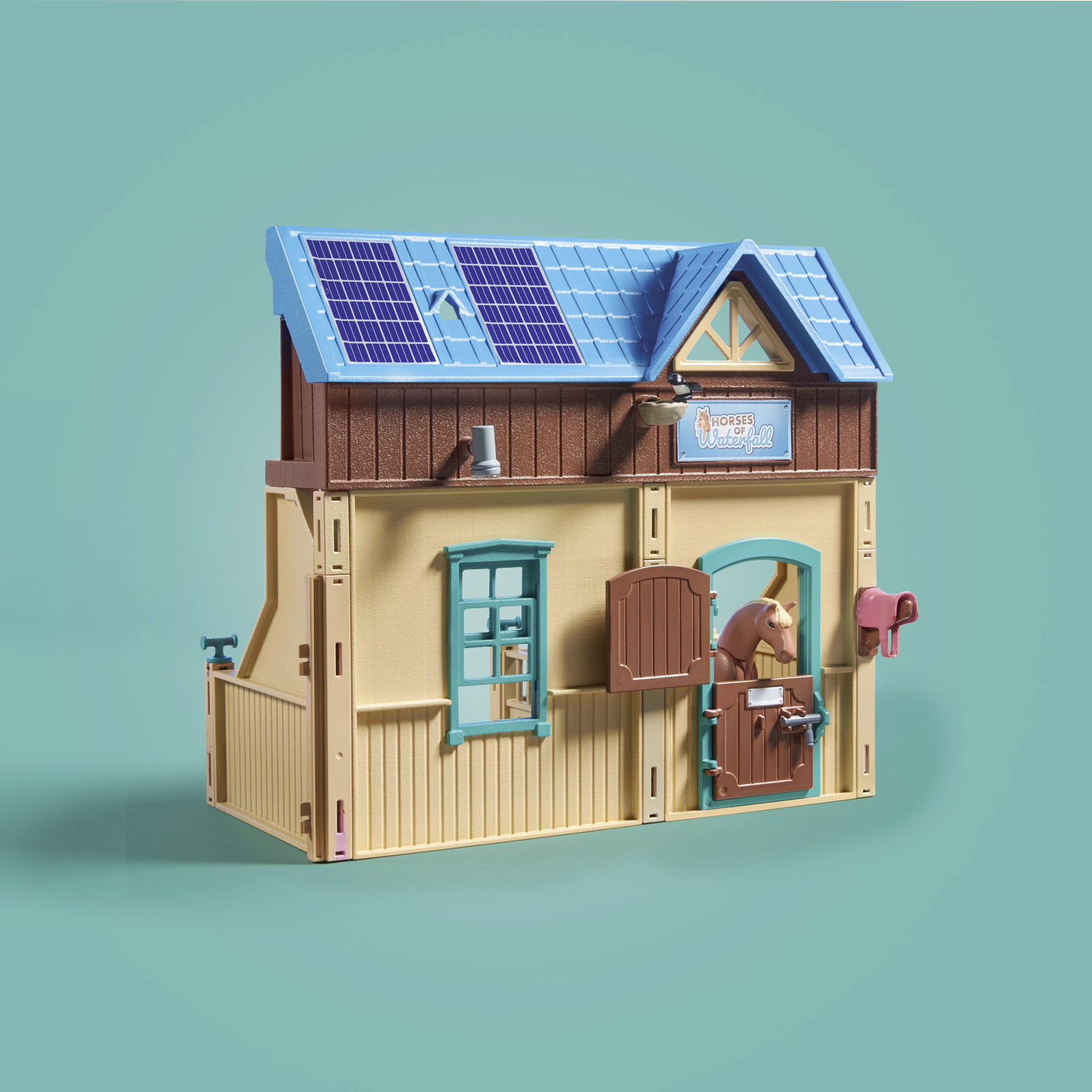 Playmobil Horses of Waterfall Reittherapie & Tierarztpraxis, 72 Teile, Mehrfarbig