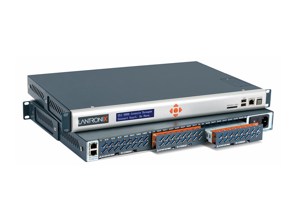 Lantronix SLC 8000 Konsolenserver 8-Port RJ-45 1 Gbps 1U