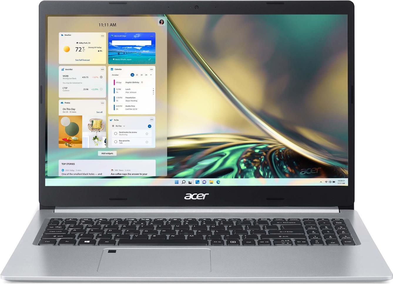 Acer Aspire 5 (A515-45G-R49K) - 15.6" Full HD IPS, Ryzen 7 5700U, 16GB RAM, 1TB SSD, Radeon RX640, Windows 11 Home (NX.A8AEV.00U)