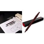rotring Feinminenstift 600, 0,5 mm, Chocolate Truffle hochwertiges Ganzmetall-Gehäuse, klassisches Sechskant - 1 Stück (2204410)