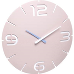 TFA Design Funkwanduhr Contour, Zartrosa/Weiß (60.3536.16)