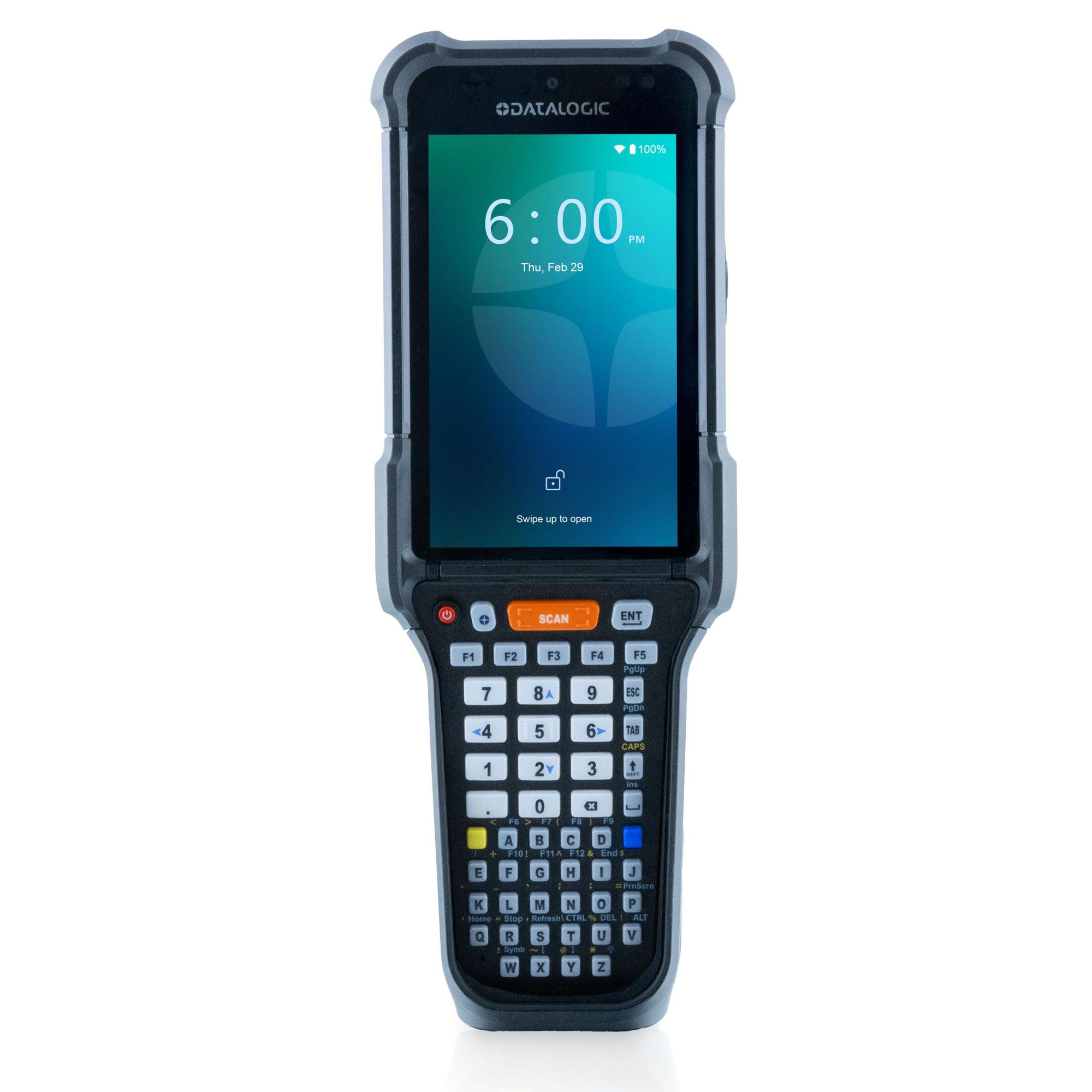 Datalogic Falcon X60, 2D, XLR, 53 Key, 8GB/128GB, Gun, Qi