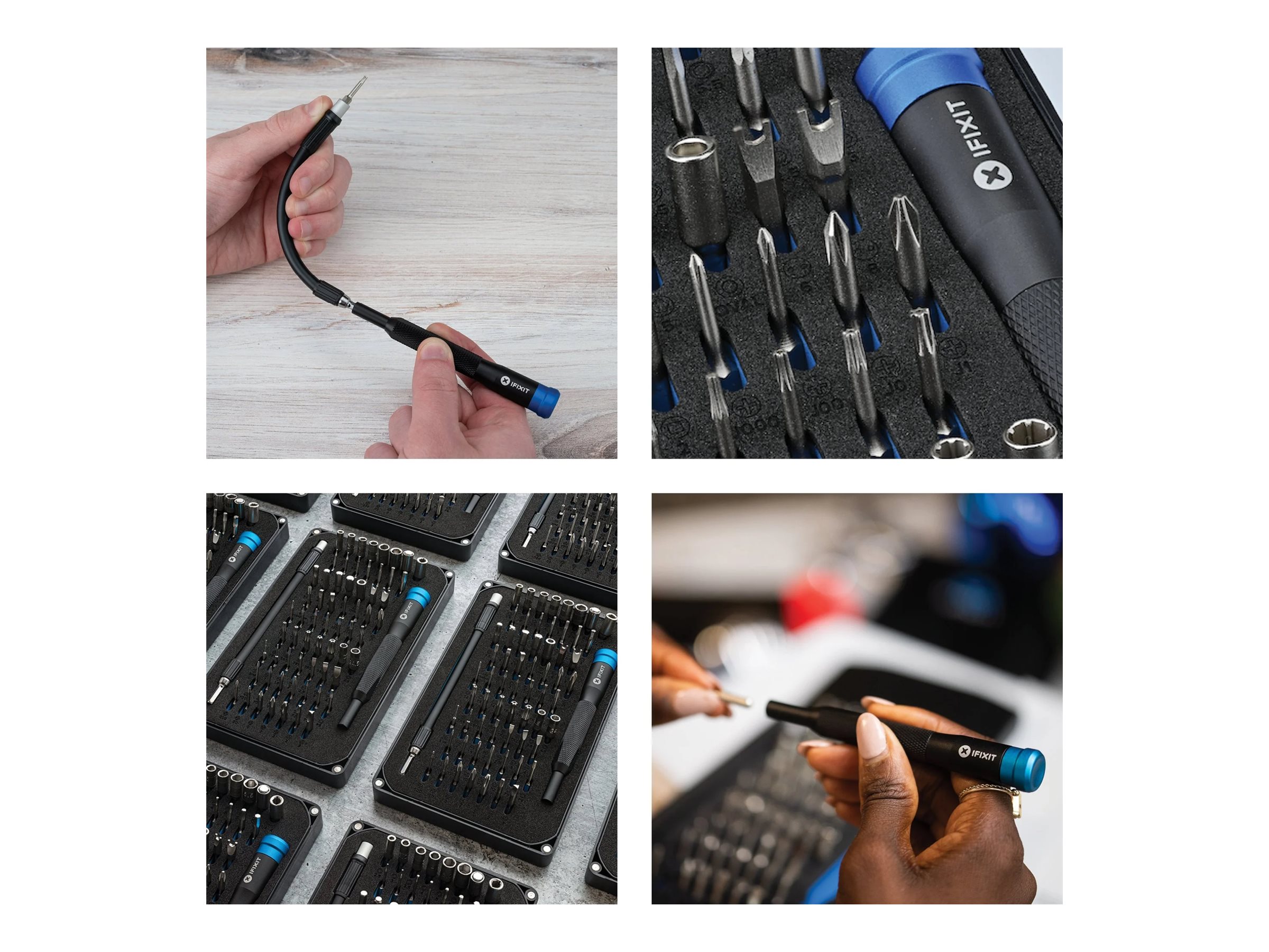 iFixit Mako 64 Bit Driver Kit + Mahi Kit Bundle 64+48 Bit Schwarz