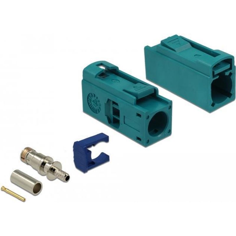 DeLOCK FAKRA Z jack 25 mm long for crimping Modulare Eingabe 89695 