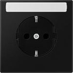 Jung LS1520NASWM SCHUKO Steckdose m.Schriftf. (LS1520NASWM)