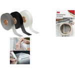 3M Hochleistungs-Dichtband 4411B, 50 mm x 33 m, schwarz einseitiges Acrylic Foam-Klebeband, für Innen-/Außenbereich - 1 Stück (4411B50)