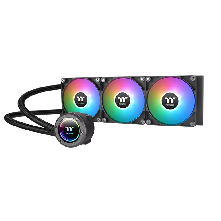 Thermaltake TH420 ARGB Sync V2 CPU-Wasserkühlung 420 mm 3x 140 mm ARGB Schwarz