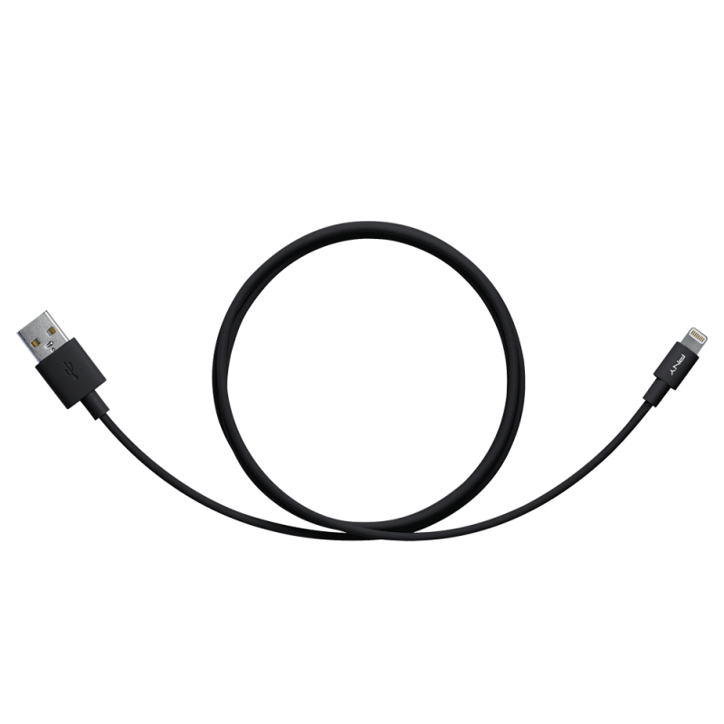 PNY C-UA-LN-K01-04 1.2m USB A Lightning Schwarz USB Kabel (C-UA-LN-K01-04)