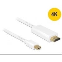 Delock Kabel Mini DisplayPort 1.1 Stecker > HDMI-A Stecker 1 m (83706)