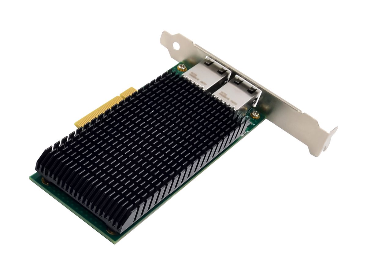 InLine Dual 10-Gigabit Netzwerkkarte 2x 10GBase-T PCIe 2.1 x8