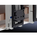 Rittal Pinblock für Tragrahmen SV 9342.800 Polyamid Schwarz (RAL 9005) Passend für Tragrahmen-Breite 45 mm (9342.800)