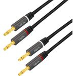 LogiLink CA1211 Audio-Kabel 5 m Banane 2 x Banana Schwarz (CA1211)
