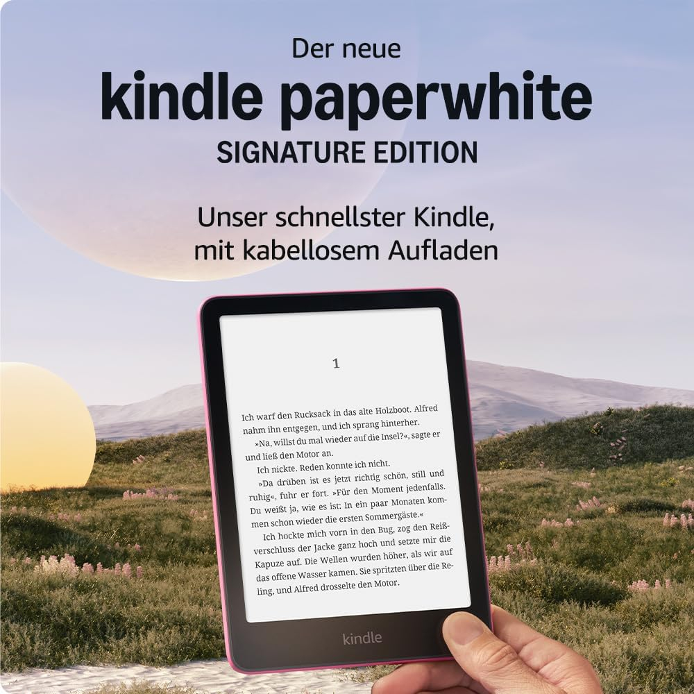 Amazon Kindle Paperwhite Signature Edition 7" 32 GB eBook-Reader Rosa
