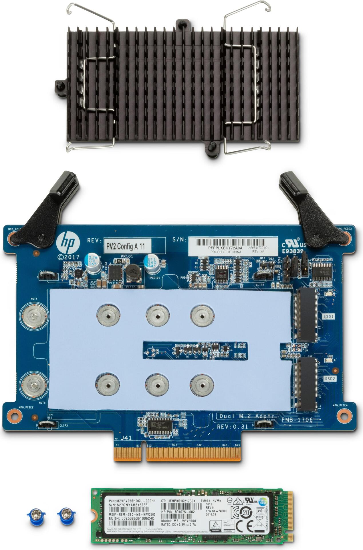 HP Z 2TB OPAL2 TLC M.2 Z8 SSD (2Y7W7AA)