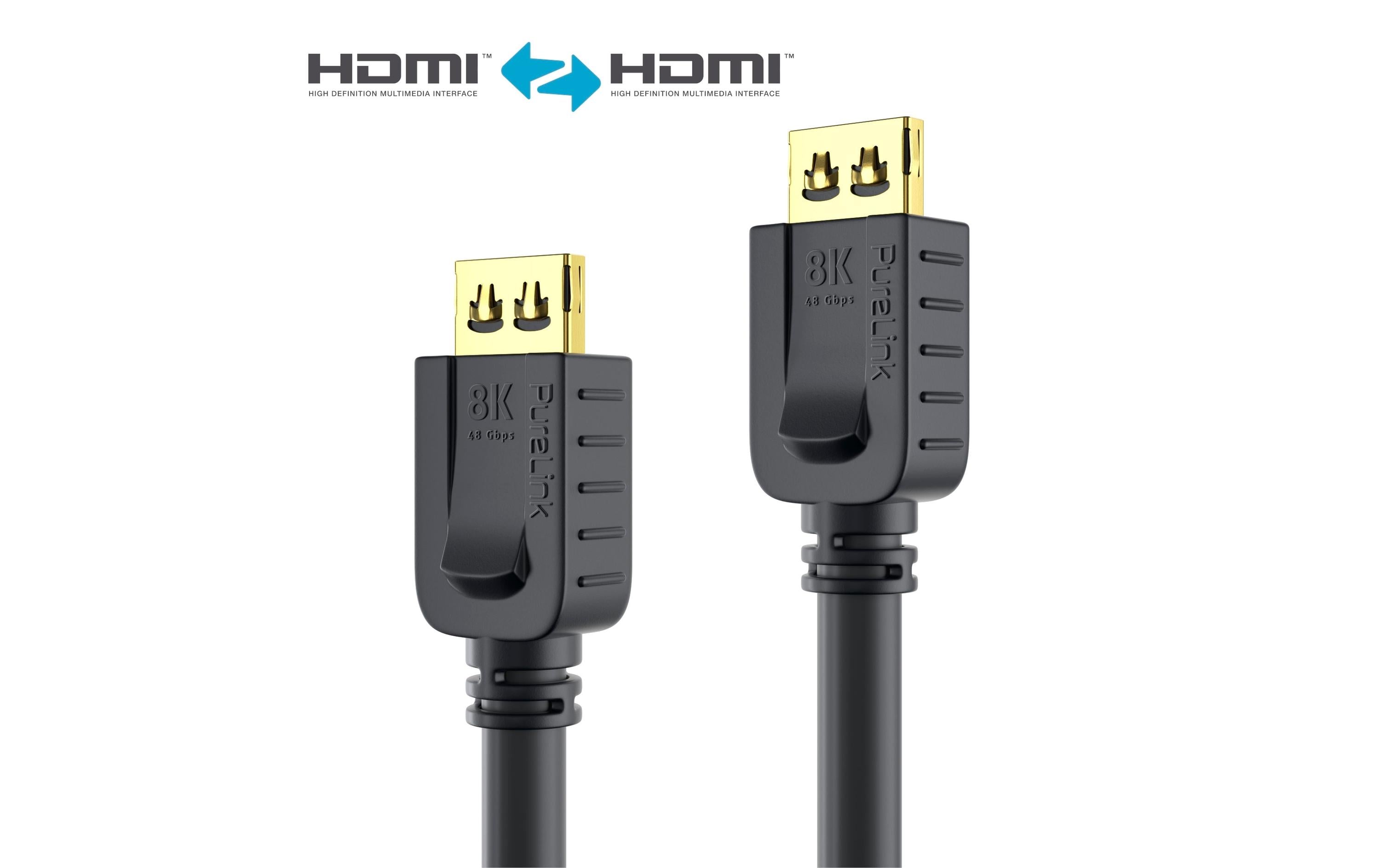 PureLink PI1010-010 HDMI-Kabel 1 m HDMI 2.1 48 Gbit/s Schwarz
