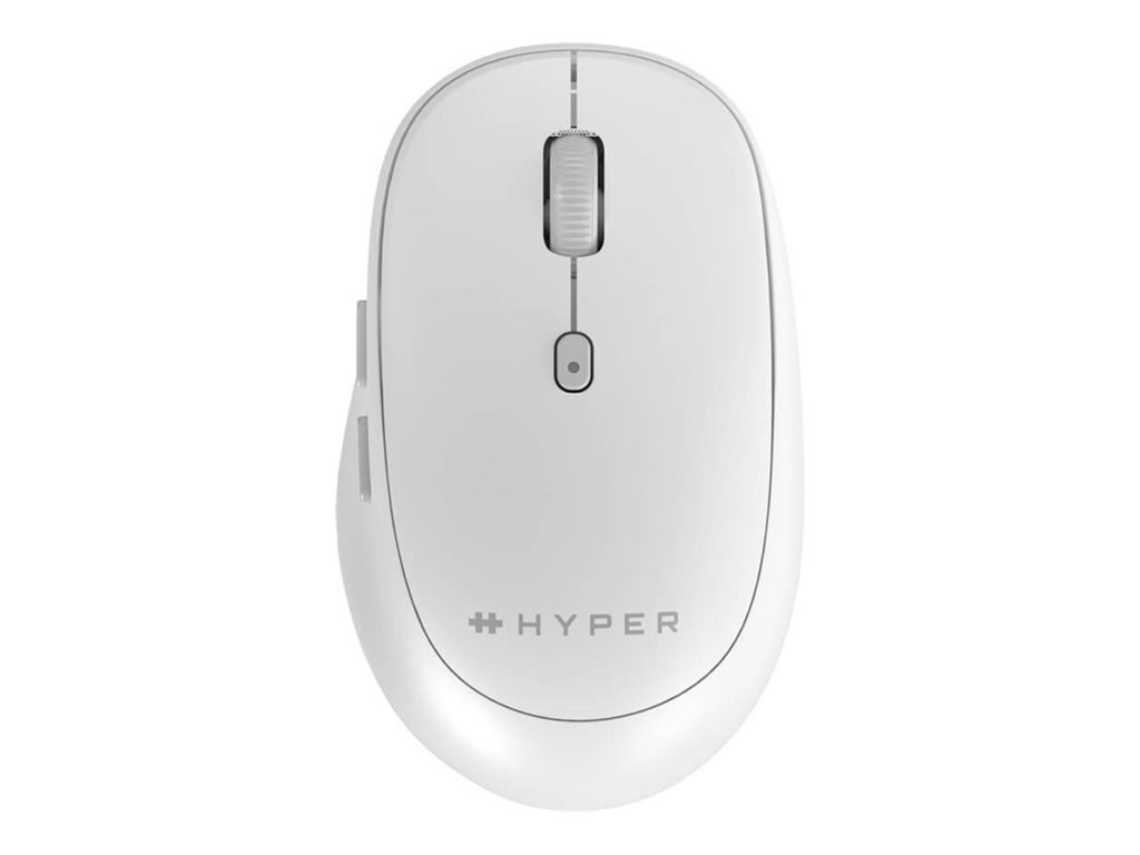 Targus HyperSpace Next Kabellose Maus Bluetooth 5.0 2400 DPI Weiß, Space-grau