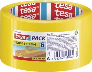 tesa Packband Secure & Strong 58643-00000-00 50mmx50m ge (58643-00000-00)