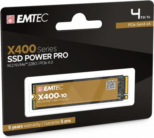 Emtec SSD M2 NVMe PCIe 4 X410 4TB Int (ECSSD4TX410)