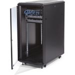 StarTech.com 32HE 48,30cm (19")  Serverschrank mit Glastür (BxTxH) 600 x 1000 x 1552mm (RK3236BKF)