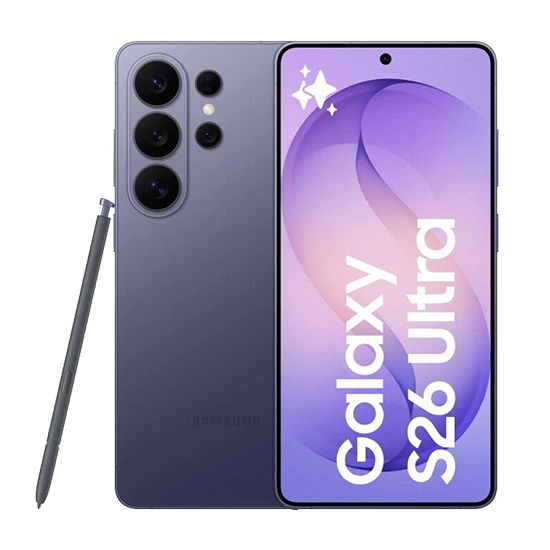 Samsung Galaxy S26 Ultra 1TB Cobalt Violet 6,9" AMOLED 200MP Quad-Kamera 16GB RAM