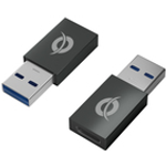 Conceptronic DONN Adapter für USB-A zu USB-C 2er Pack (DONN10G)