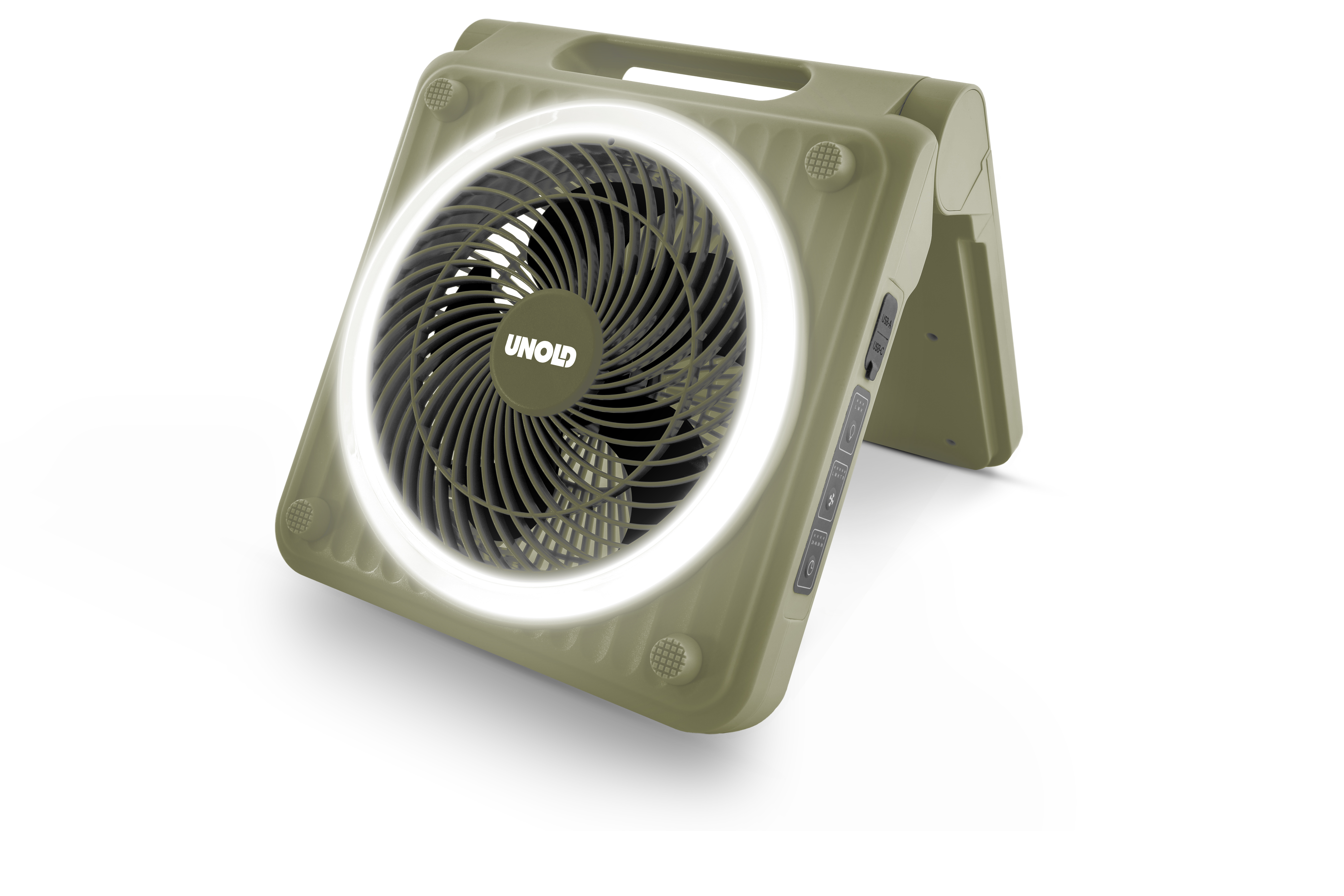 Unold 86516 Camping Solarventilator 20 cm 10 W Grün