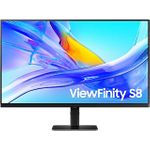 Samsung ViewFinity S8 S80UD Computerbildschirm 81,3 cm (32") 3840 x 2160 Pixel 4K Ultra HD LED Schwarz [Energieklasse G] (LS32D800UAUXEN)